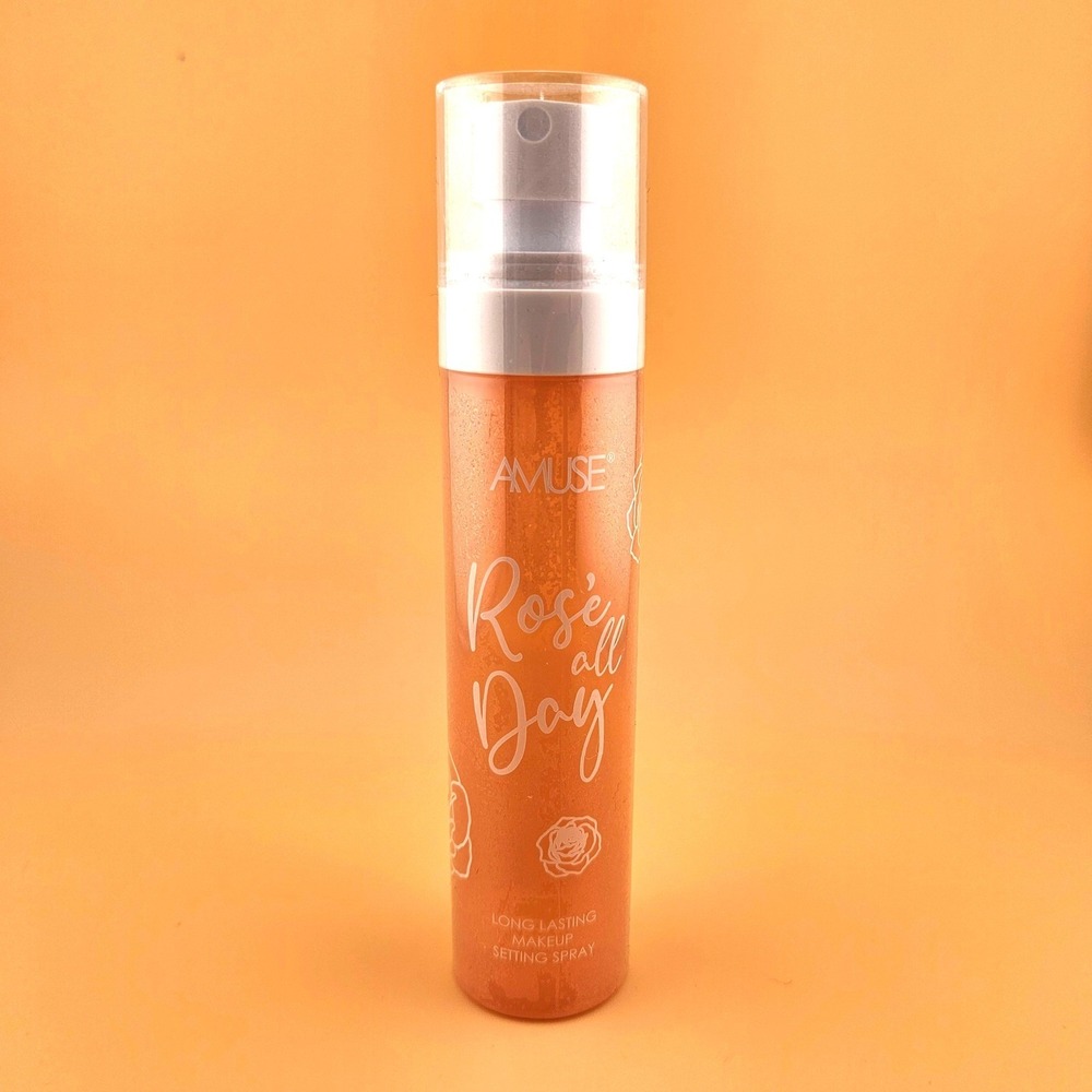 Amuse Rose All Day Face Mist Makeup Setting‎ Spray Long Lasting Hydration